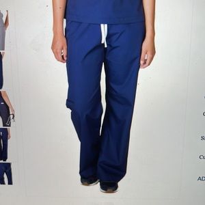 Blue Sky Classic Simple Scrub Pants- Navy
